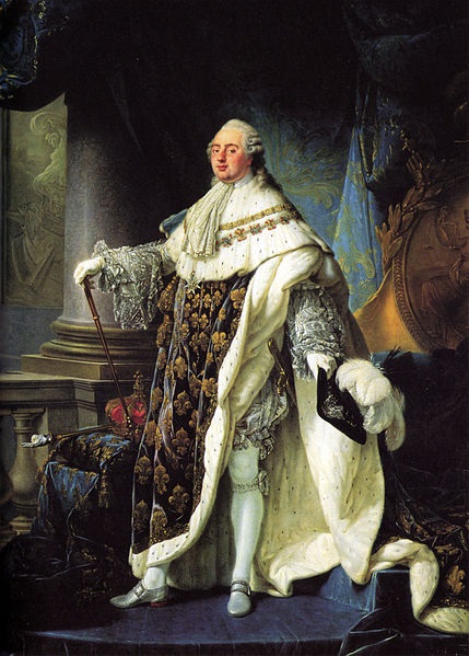 Rei Luís XVI, líder da nobreza francesa