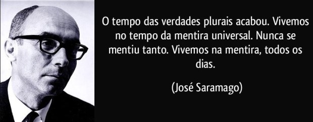 José Saramago e a Mentira Universal
